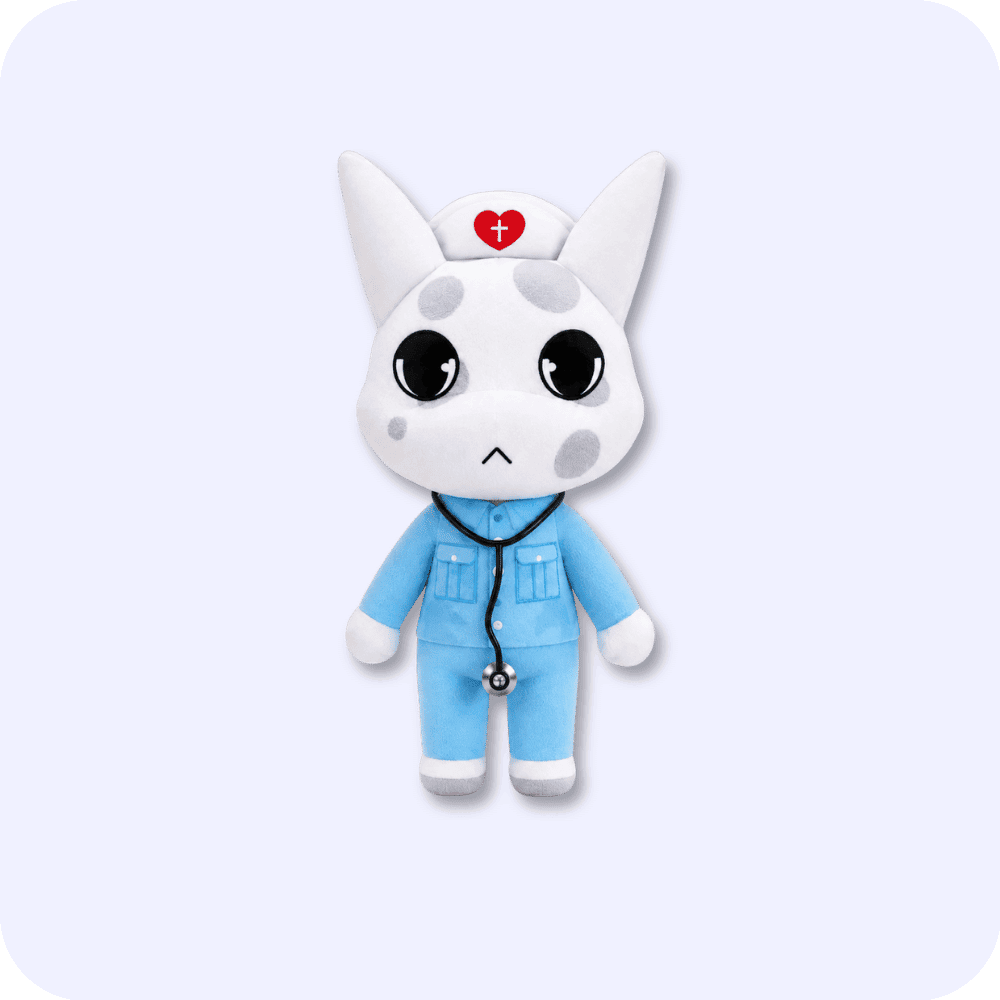 Head Nurse Plush Head Nurse Plush