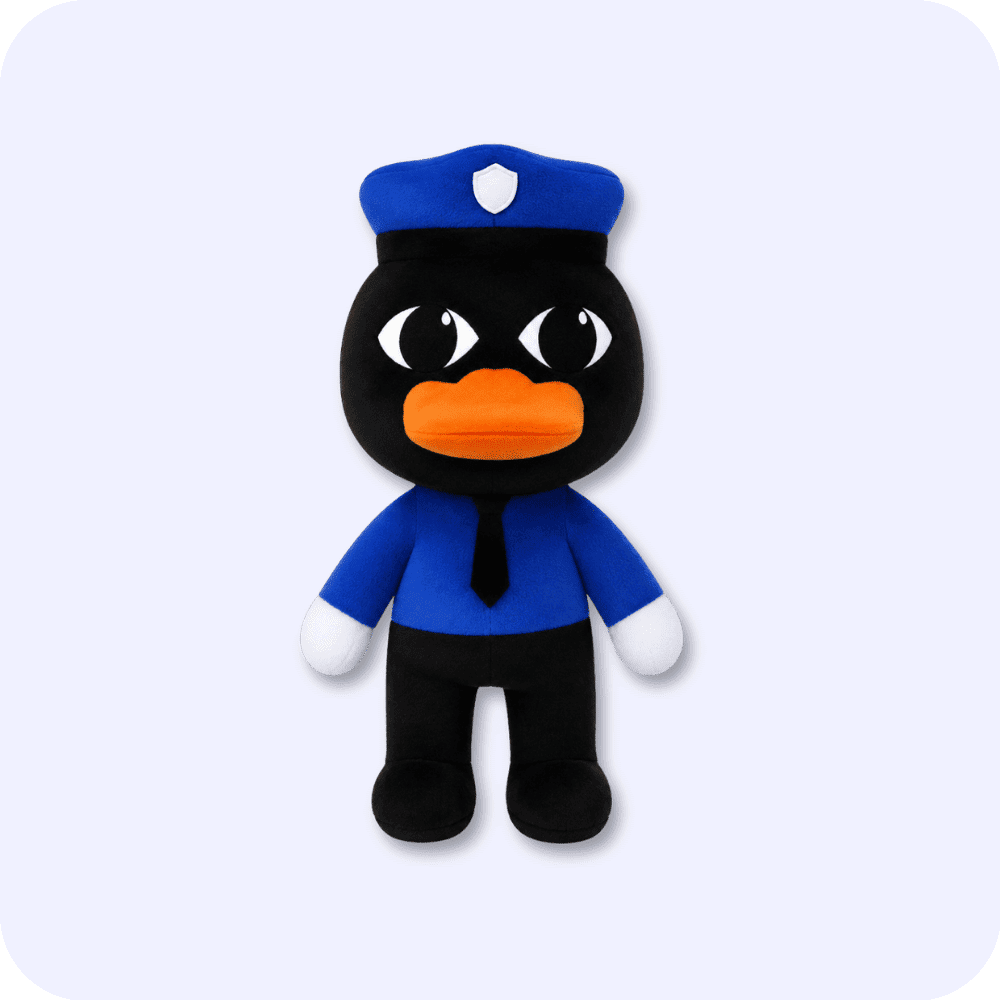 Officer Duckman Plush Officer Duckman Plush