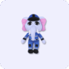 Bubba Bubbaphant Animal Hospital Plush