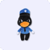Cute Officer Duckman Animal Hospital Plush
