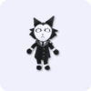 Secrect Agent Noir Animal Hospital Plush